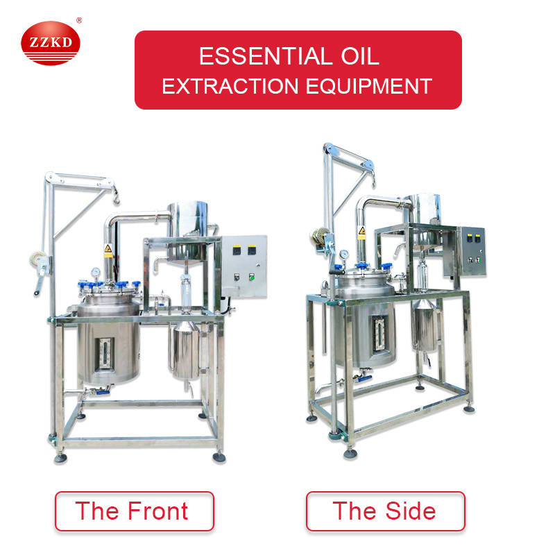 Commercial essential oil distiller equipment