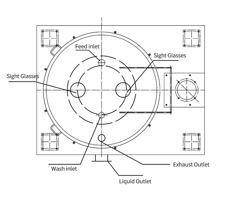 stainless steel centrifuge for sale