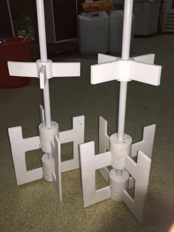 apparatus uses stirring rod 