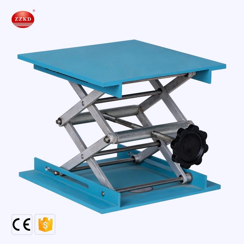 Laboratory scissor lift table
