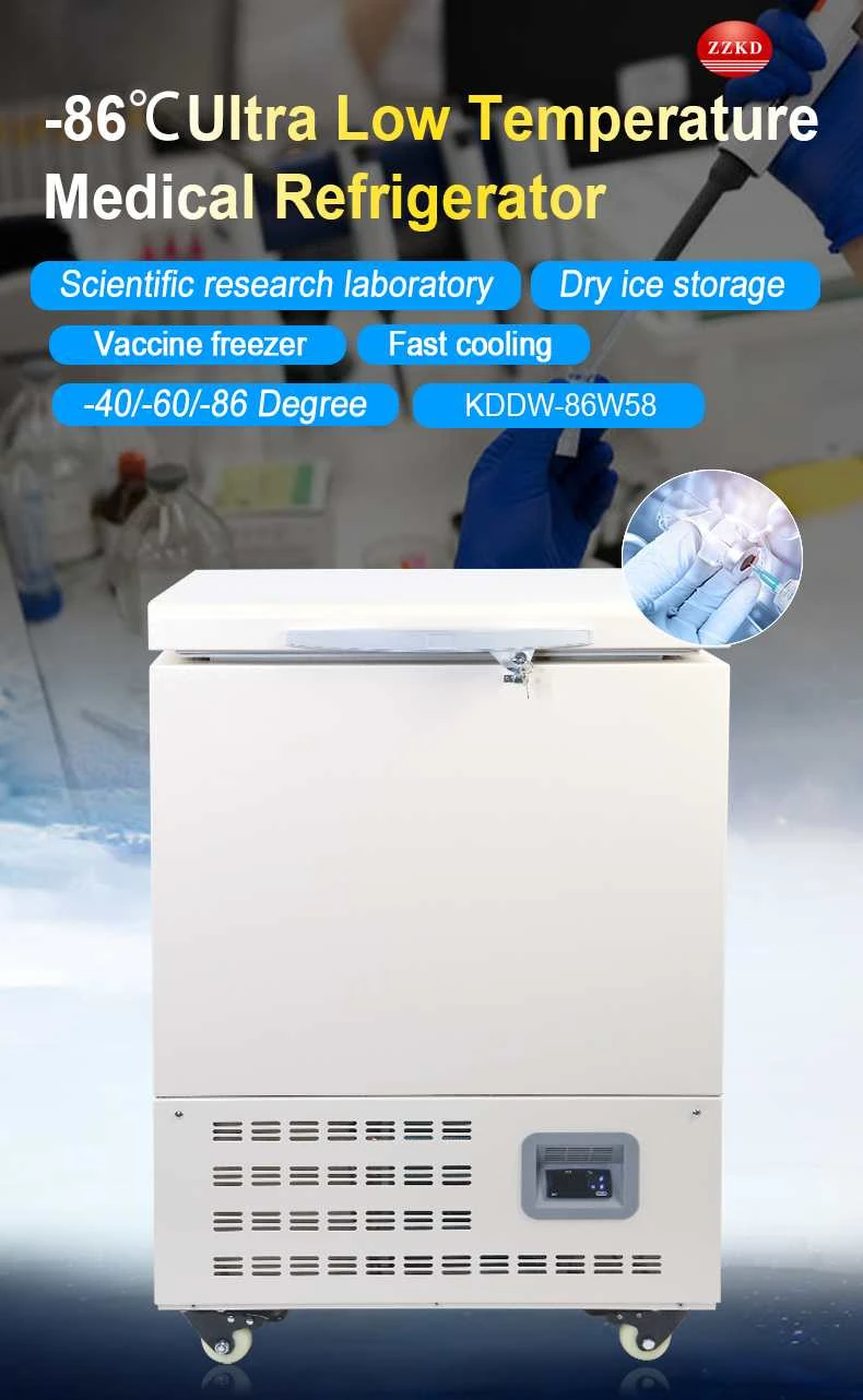 Ultra low temperature freezer working principle