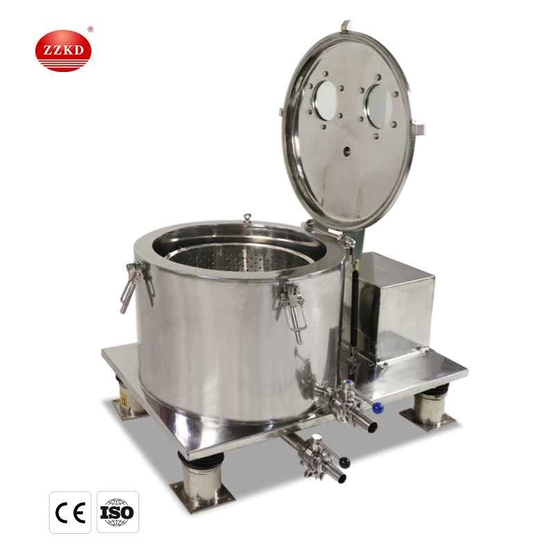 What is the principle of centrifuge