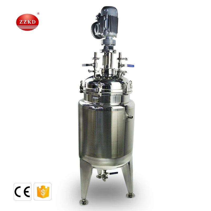 Stainless steel jacketed reactor vessel 20L 50L 200L