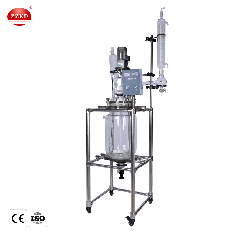 S-20L double-layer glass reactor