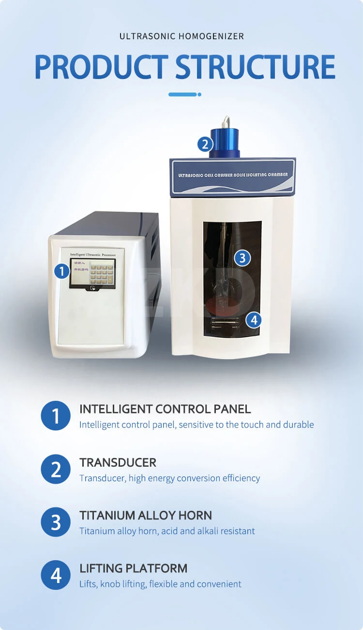 Ultrasonic Homogenizer