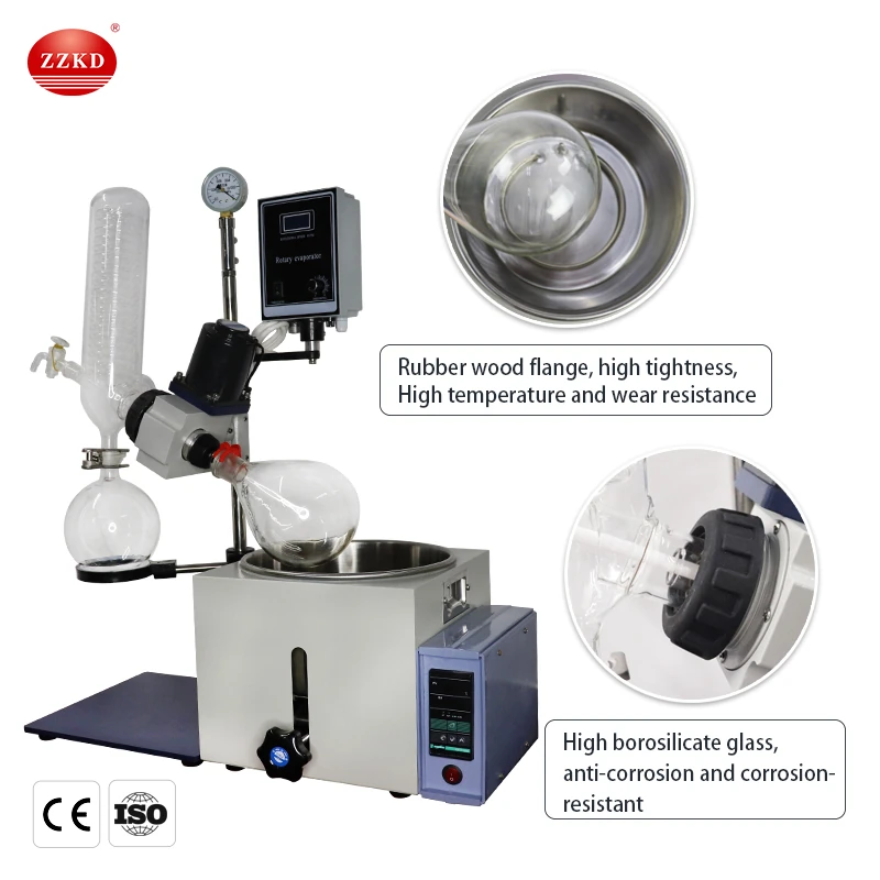 Disadvantages of lab mini vacuum rotary evaporator: