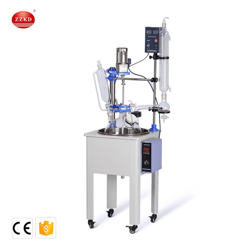 Glass Reactor, Pilot Plant Reactor , Jacketed Reactor