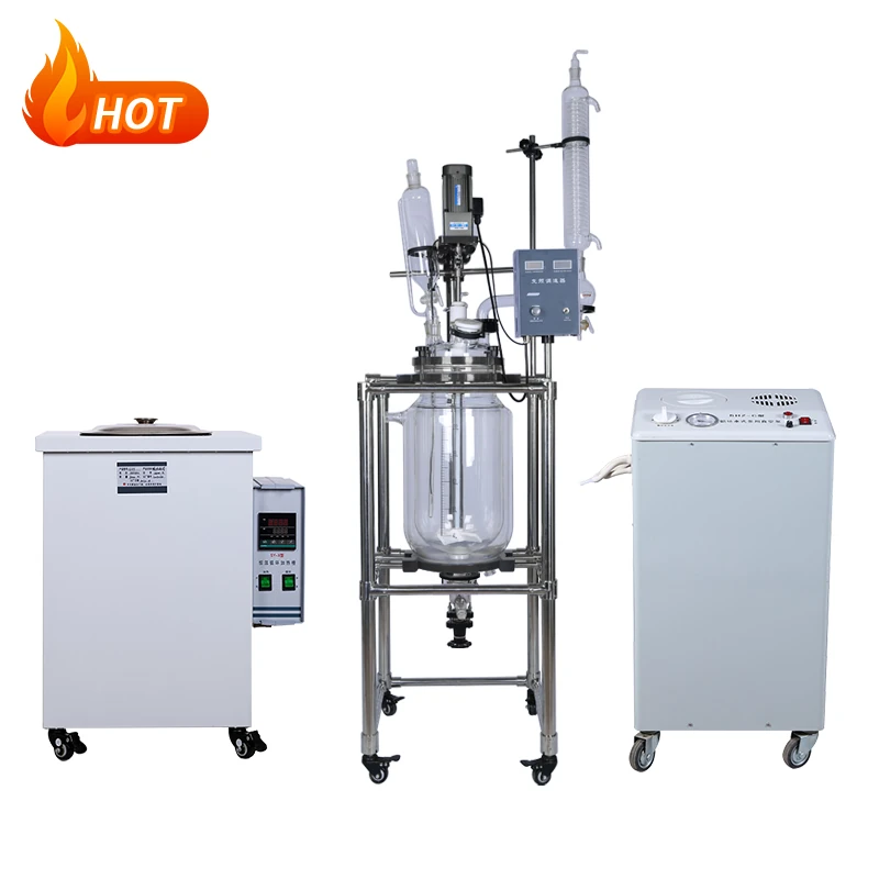 double glass reactor