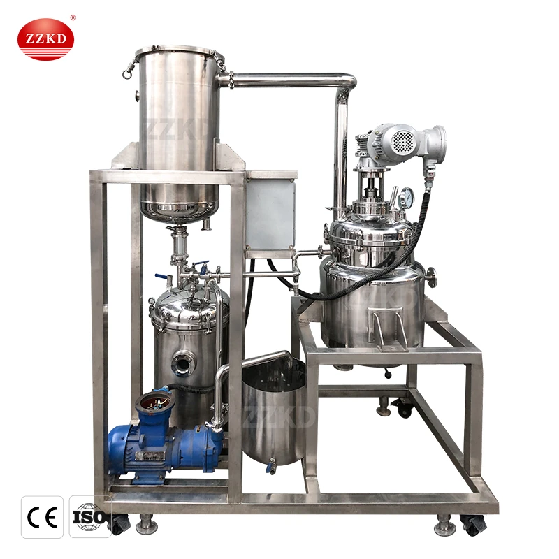 stainless steel jacketed reactor