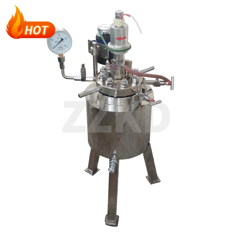 Stainless steel reactor