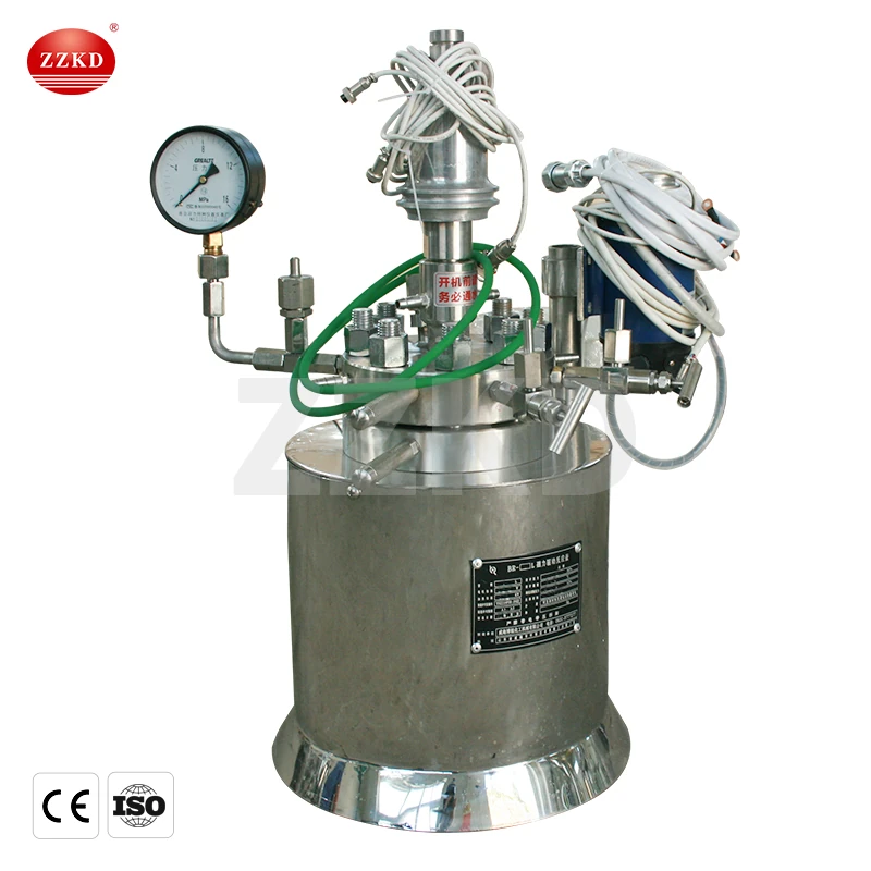stainless steel reactor vessel