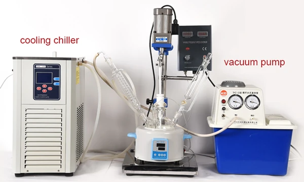 pilot plant glass reactor