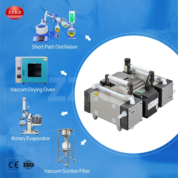diaphragm vacuum pump for laboratory