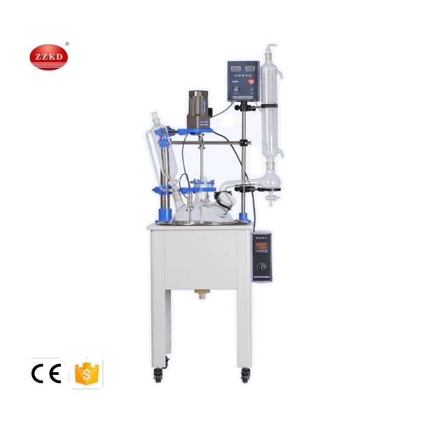 F-10L 20L 30L 50L single layer glass reactor