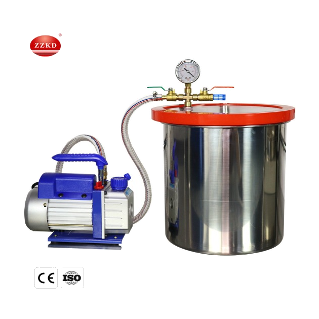Stainless steel vacuum chamber