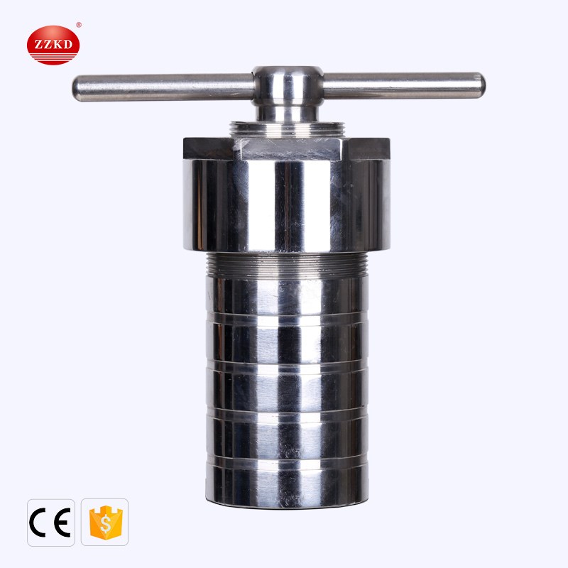 Stainless steel hydrothermal autoclave reactor has good corrosion resistance, no harmful substances overflow during the reaction process, basically no pollution to the environment, and safe to use.