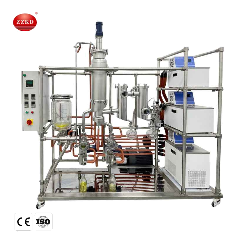 Stainless steel molecular distillation