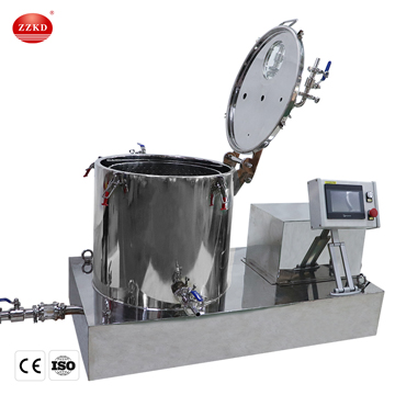 Top discharge centrifuge are widely used in the separation and purification of biochemistry, biopharmaceuticals, and blood products. It has a reasonable structure design, convenient operation and maintenance, and a wide range of applications.